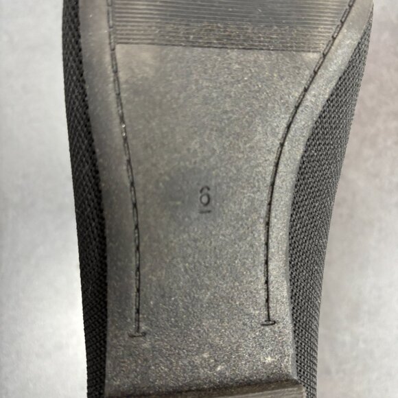 Old Navy Womens Black Ballet Flats Womens Size 8 - Picture 6 of 7